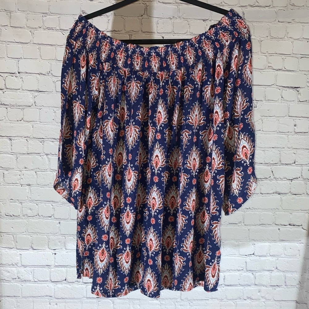 Women’s Off-Shoulder Tunic Top